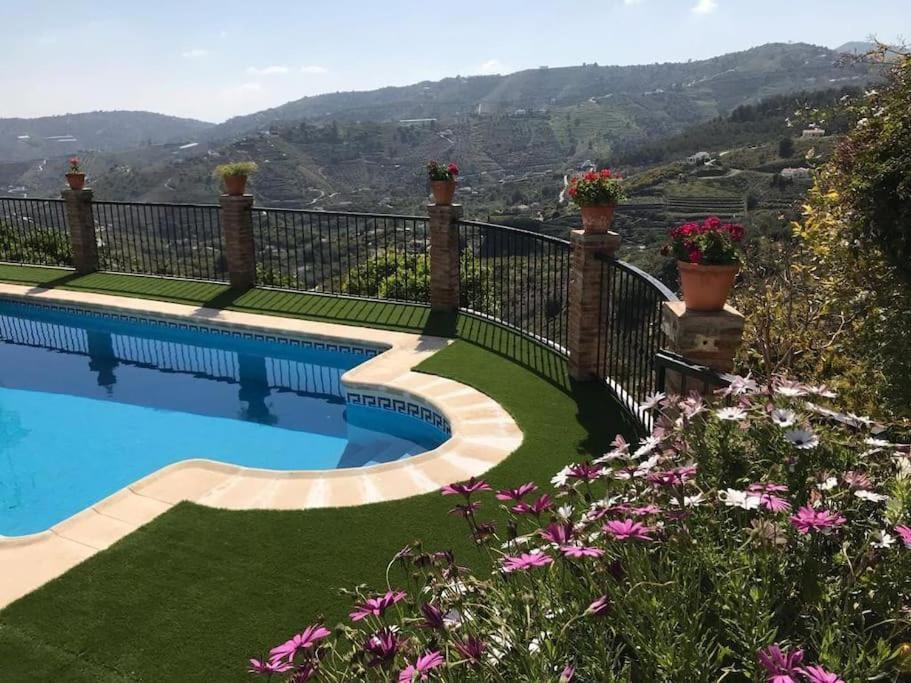 Villa En Frigiliana Con Piscina Y Jacuzzi エクステリア 写真